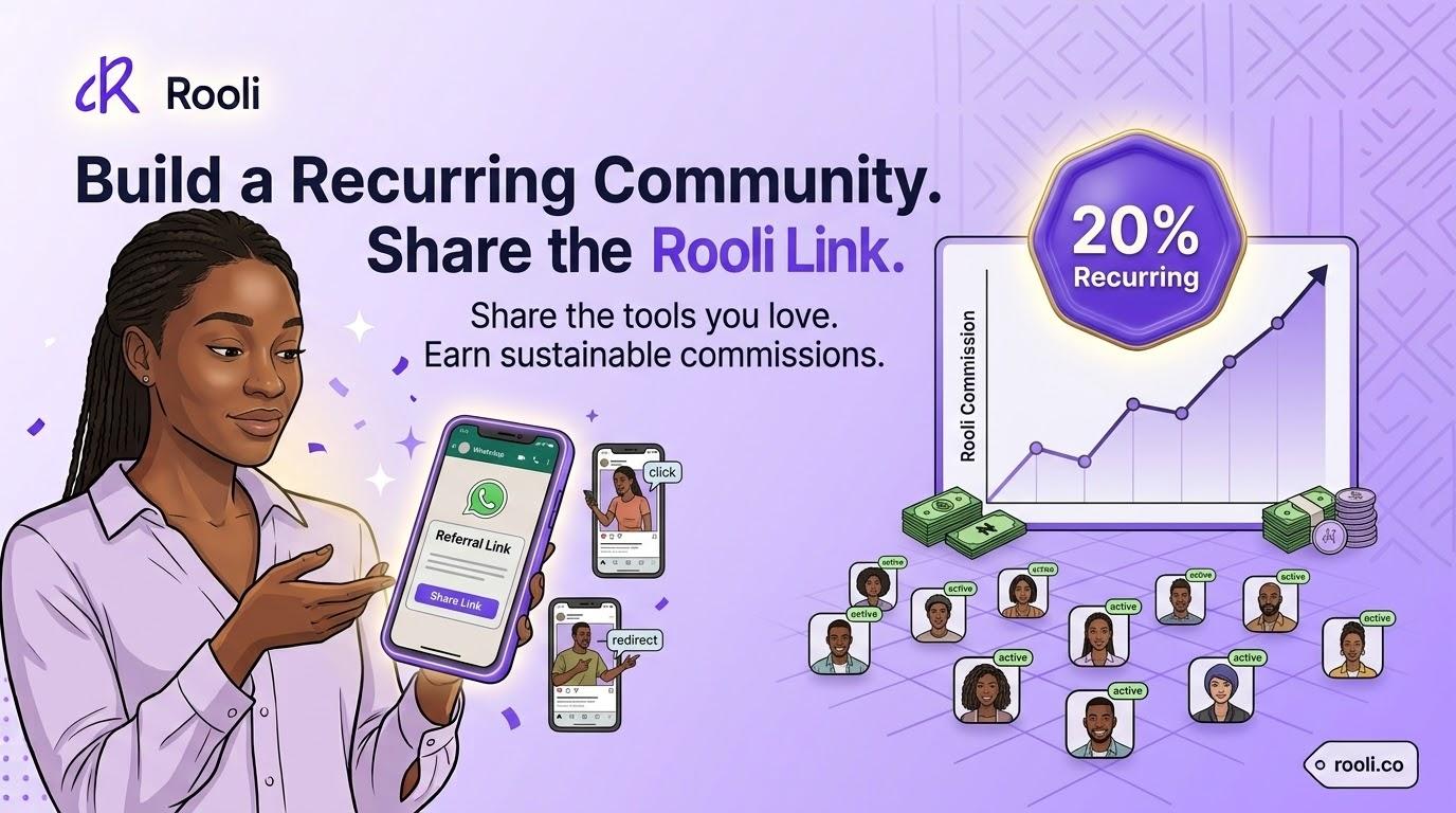How the Rooli Affiliate Program Works: Earn 20% Recurring Commission
