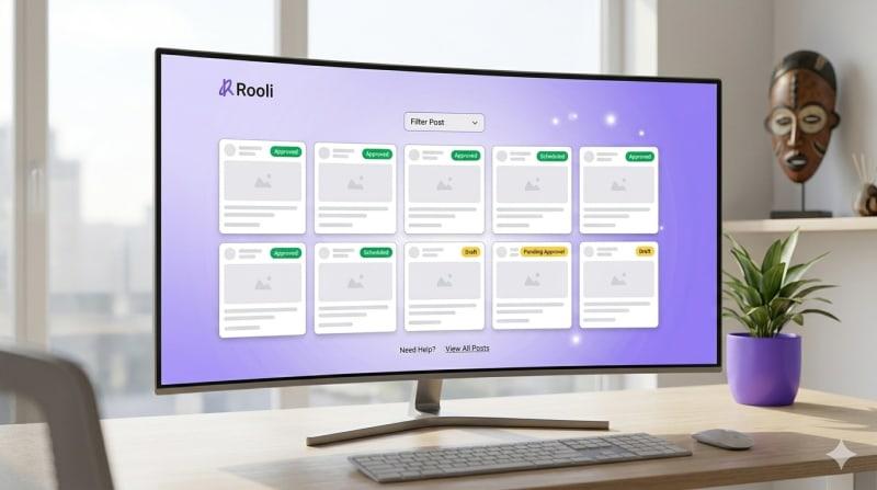 How to Manage Your Social Media Posts with Rooli's Content Library